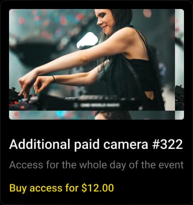 DJ Booth Camera View